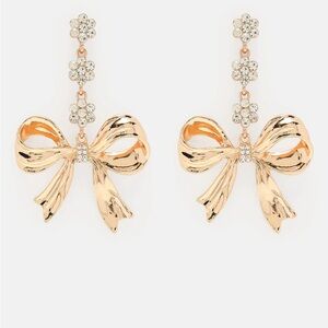 Bow Earrings Fashion Nova